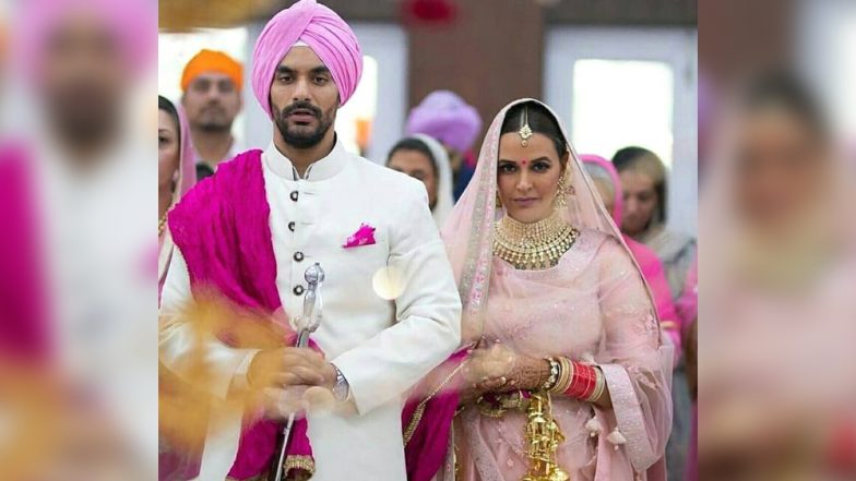 Neha Dhupia Angad Bedi Wedding: This Video of the Newlyweds Taking Their Pheras Is Priceless