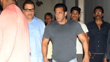 A Visibly Upset Salman Khan Visits Ramesh Taurani, Is it About Race 3 Trailer? - View Pics