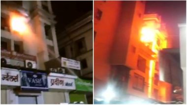 Thane Fire Accident: Tembhi Naka Residential Building Suffers A Major Accident; Fire Tenders Rushed To Spot