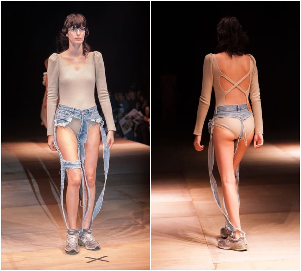 Thong Jeans are a Hit However You May Laugh at It! There's