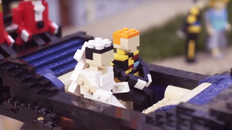Lego's Miniature Windsor Castle Depicting Prince Harry And Meghan Markle's Royal Wedding is Beautiful (Watch Video)