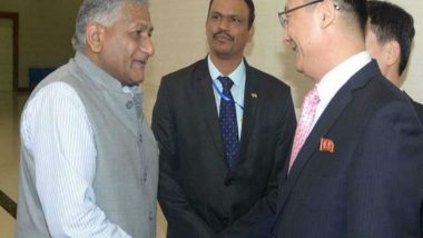 VK Singh in Pyongyang: First High Level Visit by Indian Minister to North Korea in 20 Years