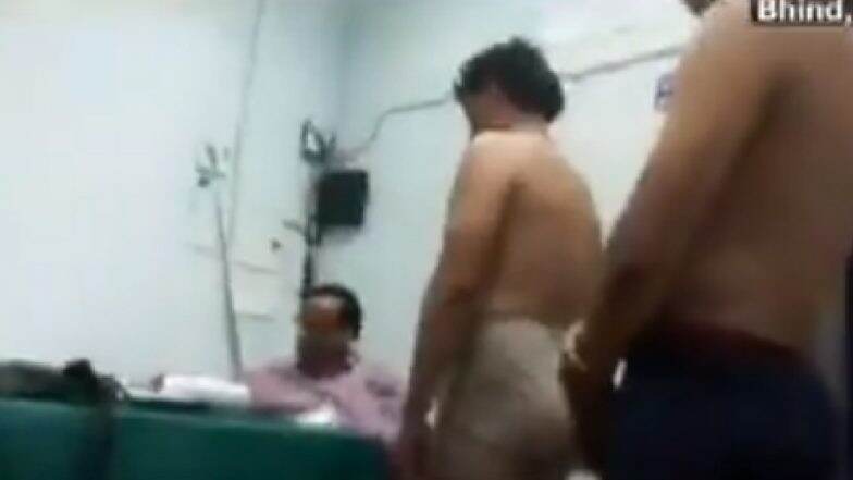 MP cop job recruitment: Male, female medical test in same room