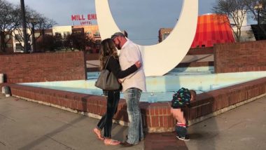 Boy Photobombs His Parents' Proposal in The Funniest Way by Peeing in The Background!