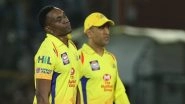 Dwayne Bravo in His Unique Style Pays Tribute to MS Dhoni After CSK Qualified for IPL 2018 Final, Watch Video
