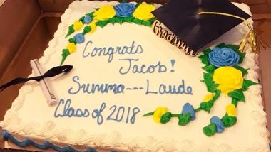 Mom Outraged Over Grocery Store's Censorship on 'Summa Cum Laude' as Graduation Cake Message, Read What it Means