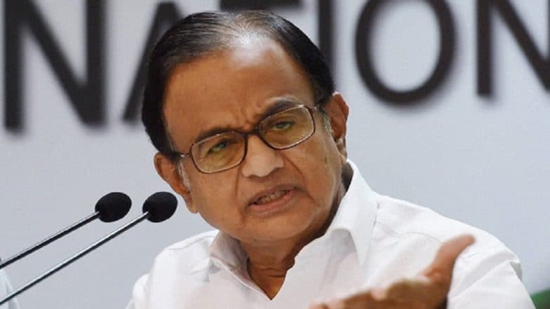 P Chidambaram Slams Narendra Modi, Says NDA Government Derailed Economy, Danger to Constitution P Chidambaram Slams Narendra Modi, Says NDA Government Derailed Economy, Danger to Constitution