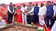 CM Devendra Fadnavis Lays Foundation Stone for Kopari Bridge of Thane