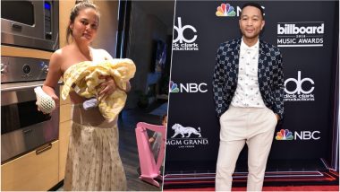 Chrissy Teigen Shares a Topless Picture in Postpartum Underwear; Depicting Reality of Motherhood