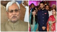 Tej Pratap & Aishwarya Rai Wedding: Lalu Yadav to Host Friends Turned Rivals Nitish Kumar and Sushil Modi, Gandhi's May Attend