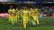 IPL 2019: Chennai Super Kings Retain 22 Players, Release 3 Members From Mahendra Singh Dhoni Led 2018 Title-Winning Squad