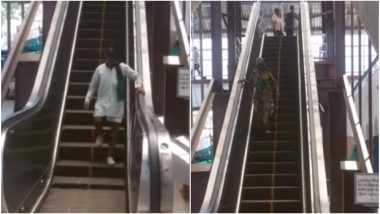 This Video of Kanpur People Using Escalators on the Railway Station is Quite Funny