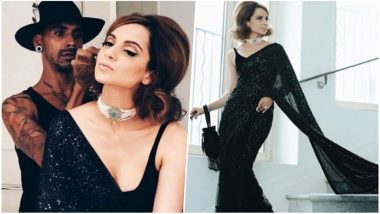 Kangana Ranaut to Grace Cannes 2018 Red Carpet For The First Time: Bollywood Actress Stuns in a Retro Look, View Pics