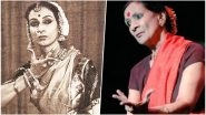 Mrinalini Sarabhai 100th Birth Anniversary: A Video Tribute to Indian Classical Dancer's Contribution to Indian Art