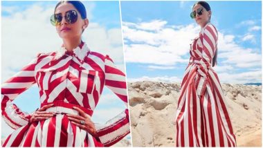 Sonam Kapoor at Cannes 2018: Newly Wed Actress Rocks a Red and White Ensemble, See Pics