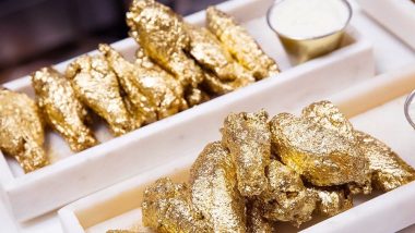 24K Gold Chicken Wings Becomes New York City's Latest Food Craze! (See Pictures)