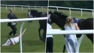 TV Presenter Hayley Moore Tackles Loose Racehorse at the Chepstow Ground; Watch the Video of the Heroic Move!
