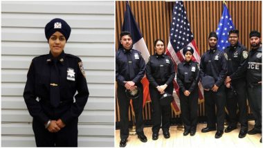 Gursoach Kaur Becomes  First Female Sikh Officer With a Turbaned Uniform in New York Police Department