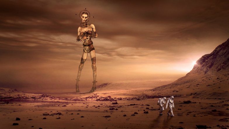 Ancient Sea Fossil From Mars Hints at Aliens on the Red Planet