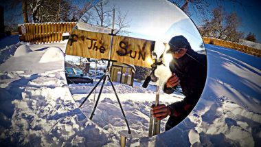 Artist Uses Sun and Magnifying Glass to Paint Pictures With Fire, Check Video