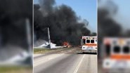 US Military Cargo Plane Crashes At Georgia, Nine People Onboard Dies