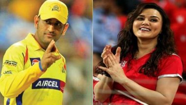 MS Dhoni to Play for KXIP in Next Season? Preity Zinta Professes Her Love for CSK Captain, Watch Video