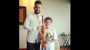 Virat Kohli Gifts a Bat for Sonu Nigam's Son Nevaan