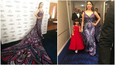 Cannes 2018: Aishwarya Rai Bachchan's Peacocky Michael Cinco Gown Will Sweep You off Your Feet - View Pics
