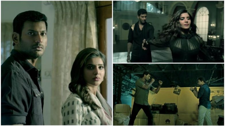 Irumbuthirai Trailer: Vishal Engages in a Sleek Cyber War With Arjun with a Lovely Samantha for Company