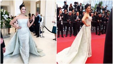 Cannes 2018: Aishwarya Rai Bachchan is a Vision of Beauty in this Rami Kadi Outfit - View Pics