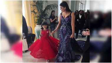 Aishwarya Rai Bachchan Teaches Daughter Aaradhya How to Twirl at Cannes 2018 Red Carpet - Watch Video