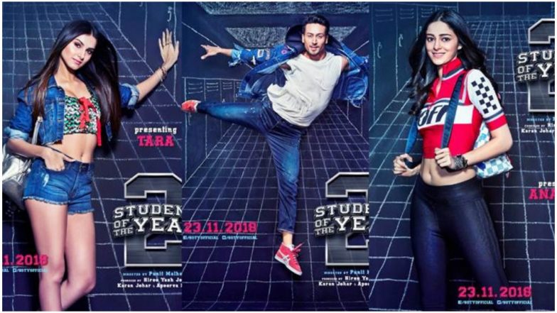 Student of the Year 2: Tiger Shroff, Ananya Panday and Tara Sutaria Get Their Solo Motion Posters That's All About Their Characters
