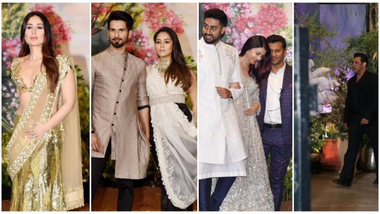 Salman Khan-Aishwarya Rai, Alia Bhatt-Sidharth Malhotra, Ranbir Kapoor-Katrina Kaif - How Sonam Kapoor's Wedding Reception Brought Exes Under One Roof