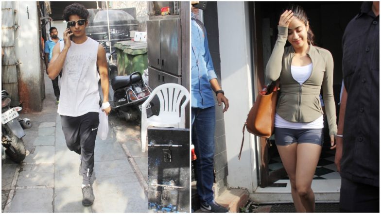 Dhadak Stars Ishaan Khatter and Janhvi Kapoor Go Out On a Secret Date - View Pics