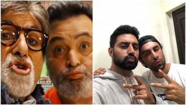 After Amitabh Bachchan-Rishi Kapoor's 'Pout' Selfie, Sons Abhishek and Ranbir Carry Forward Their Pout-Game - View Pic