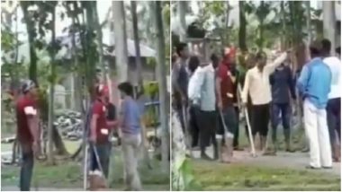 West Bengal Panchayat Elections 2018: 'TMC Workers' Barring Voters From Entering Polling Booth in Birpara | Watch Video