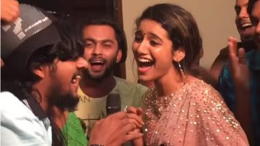 Priya Prakash Varrier Does it Again! Actress's Video of Singing 'Hawa Hawa' at a Wedding Goes Viral