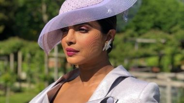 Meghan Markle-Prince Harry Royal Wedding: Priyanka Chopra Looks Elegant in a Mauve Outfit-View Pics