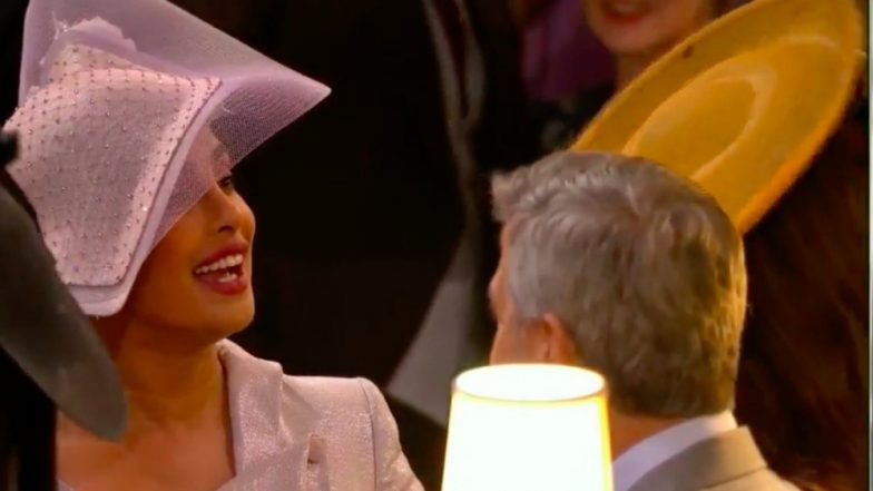 Priyanka Chopra Meets George Clooney at Meghan Markle-Prince Harry’s Royal Wedding