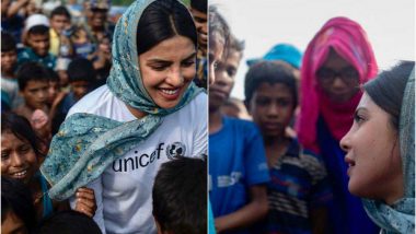 Priyanka Chopra Calls on Bangladesh PM Sheikh Hasina After Visiting Rohingya Refugee Camps