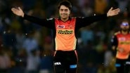 IPL 2018: David Warner Hails SRH Spinner Rashid Khan for his All-Round Performance Against KKR