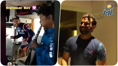 IPL 2018 Diaries Video: Rohit Sharma’s Birthday Celebration in MI Team Bus & Then in the Hotel