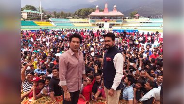 Sachin Tendulkar Launches Khel Mahakumbh Organised by Anurag Thakur in Himachal Pradesh