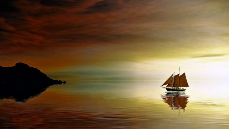 The Longest Possible Straight-line Boat Journey on Earth Connects Pakistan to Russia
