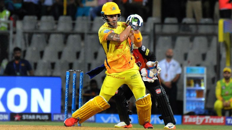 IPL 2019: Opening for Chennai Super Kings Helped Grow My Game, Says Faf Du Plessis