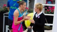 Czech Tennis Ace Karolina Pliskova Smashes the Umpire&rsquo;s Chair With Her Racquet at the Italian Open; Watch Video