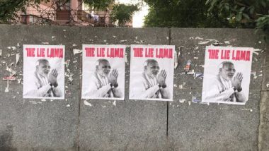 Delhi Police Removes PM Narendra Modi's 'The Lie lama' Posters, Registers Case Against Unidentified Persons