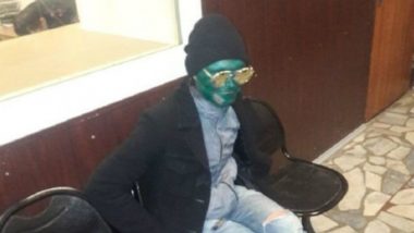 Russian Thief Painted His Face in Green to Disguise His Identity! Watch Hilarious Video