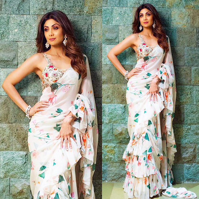 Shilpa Shetty Birthday Special: 15 Times the Diva Gave the Saree a Quirky  Twist and Absolutely Rocked It | ðŸ“¸ Latest Photos, Images & Galleries |  LatestLY.com