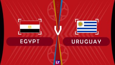 Egypt vs Uruguay Live Streaming of Group A Football Match: Get Telecast & Free Online Stream Details in India for 2018 FIFA World Cup
